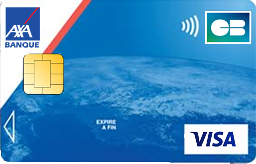 Visa Classic AXA gratuite avec paiement jusqu&rsquo;à 2000€