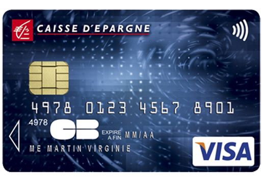 Visa Classic de la Caisse d&rsquo;épargne
