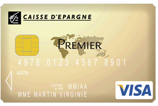 Visa Premier de la Caisse d&rsquo;épargne