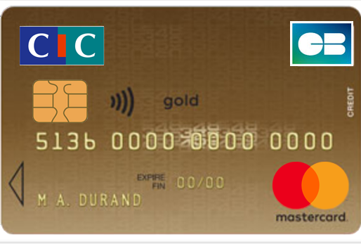 Mastercard Gold CIC