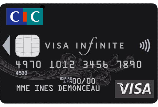 Visa Infinite CIC, votre carte haut de gamme