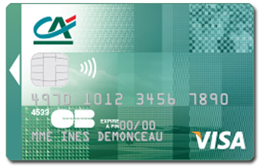 Visa Classic du Crédit Agricole