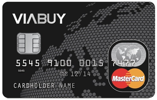 Mastercard Viabuy prépayée sans vérification de revenus