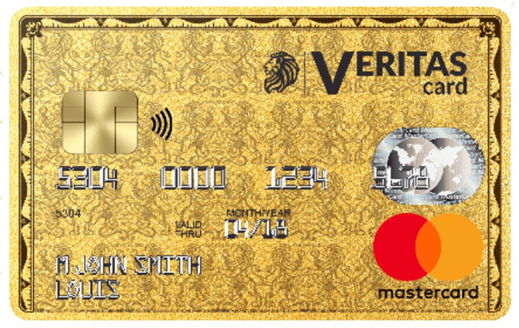 Mastercard prépayée Veritas